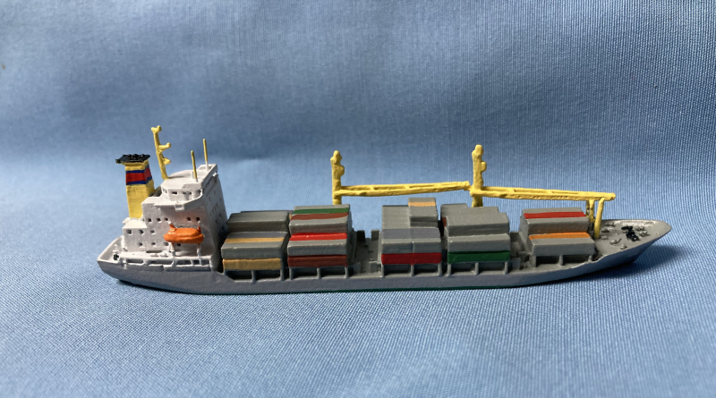 Containerschiff "Rudolfstadt" DSR (1 St.) DDR 1985 CM KR 468
